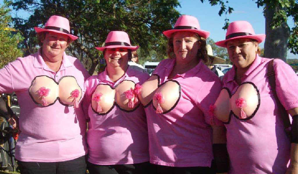 Organisers are hoping for teams to have a bit of fun and dress like this udderly boobiful team in 2010. Organisers are hoping for teams to have a bit of fun and dress like this udderly boobiful team in 2010.